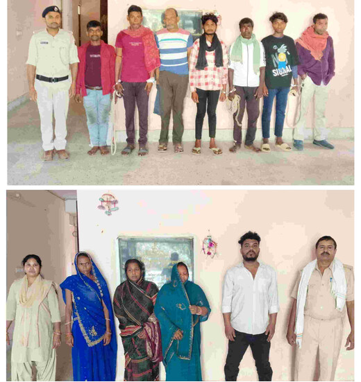 लखीसराय में शराबबंदी अभियान तेज, छापेमारी में कई धराए